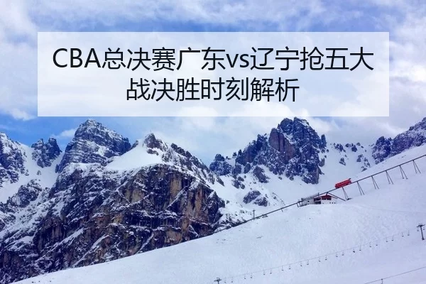 CBA总决赛广东vs辽宁抢五大战决胜时刻解析